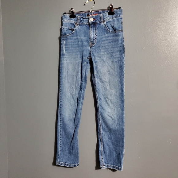 Tommy Hilfiger Other - Tommy Hilfiger Blue Distressed Straight Leg Jeans Boys Size 10